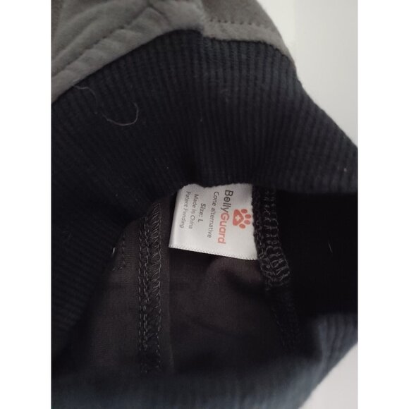 BellyGuard Dog Cone Alternative After Surgery Wear Grey, Large For Smaller Dogs - Picture 4 of 6